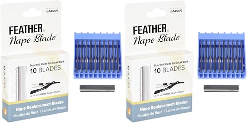 Feather Feather Nape Blades (10pk) (Pack of 2) image 2
