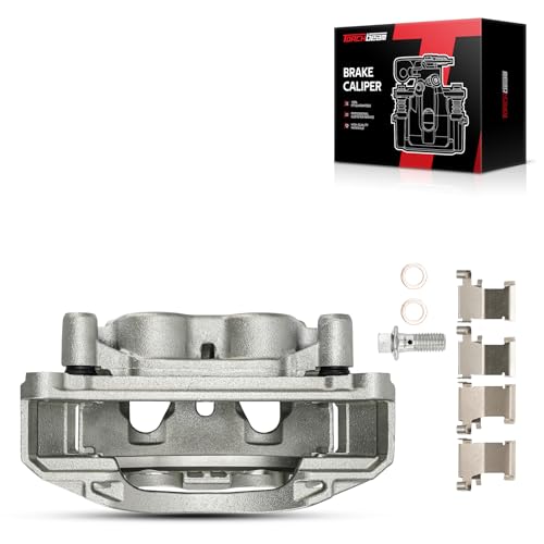 Image of Torchbeam Front Brake Caliper Right for Chevrolet 2011-2019 Silverado 2500 HD, GMC 2011-2019 Sierra 2500 HD, Chevrolet 2011-2019 Silverado 3500 HD, Front Right Caliper Replace # 18B5302