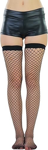 Image of ToBeInStyle Women's Lace Up Back Seam Tights Sheer or Opaque Hosiery Stockings Crisscross Lace Ribbon Zigzag Design