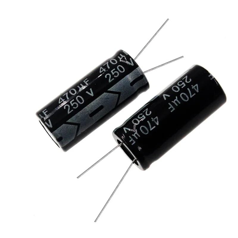 Condensateur électrolytique 250V haute tension 470uF à faible impédance ESR