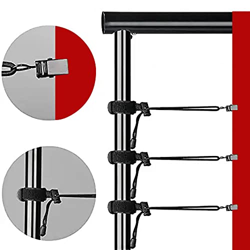 LYLYCTY 10x10ft Red Non-Woven Fabric Backdrop Photography Background Lilac Solid Color Photo Props with 4X Spring Clamps,6X Clips WLY60