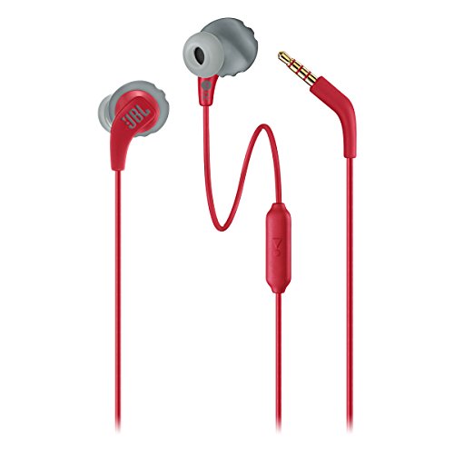 Image of JBL Endurance RUN - Wired Sport In-Ear Headphones - Red