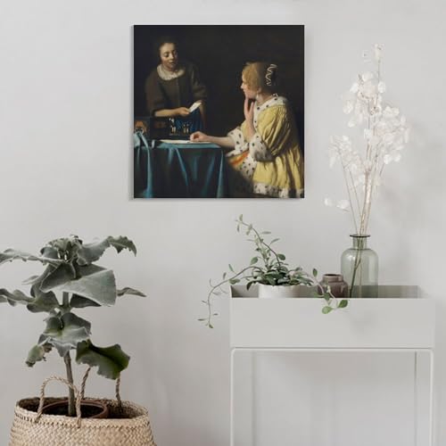 Toile Johannes Vermeer premium une décoration murale d'exception - 4