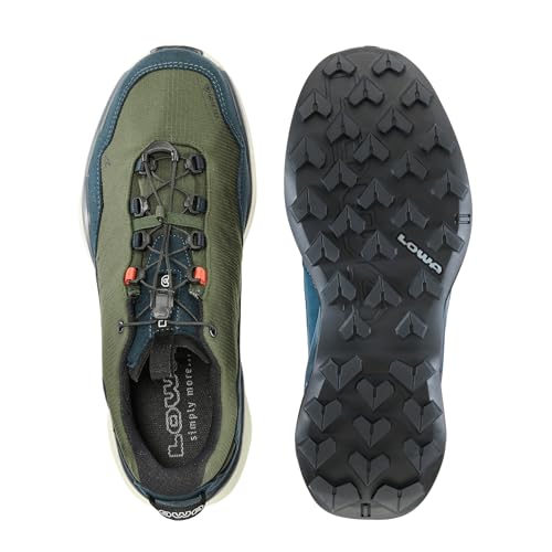 LOWA Półbuty MADDOX PRO GTX LO SL, Granatowa oliwka, 43.5 EU