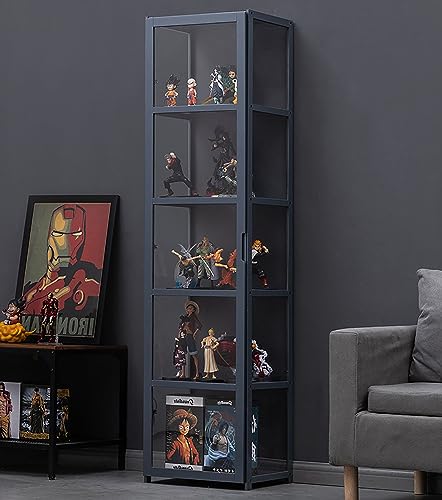 Gabinetes Curio con puertas de cristal