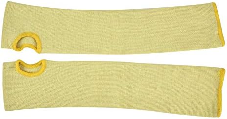 Arm Protection Sleeve, Cut Proof Arm Sleeve, Heat-resistant Anti-Cutting Arms Safety Protector for Garden, Kitchen, Farm Work (1 Pair )