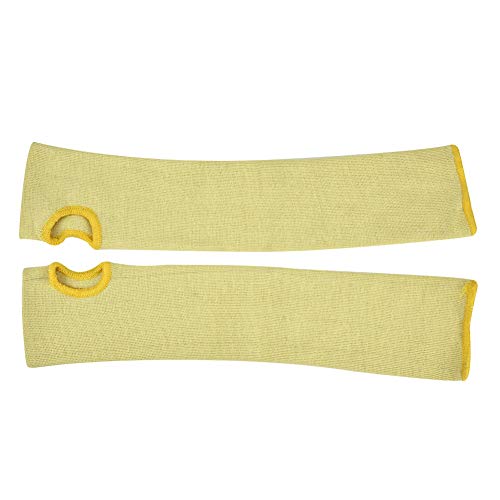 Sonew Manga Anti-Corte, 40cm Manga de Seguridad de Trabajo Anti Abrasión Manguitos de Protección de Corte Protector de Muñeca Guante, Resistente a la Abrasión y Resistente al Calor