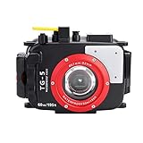 Die Kamera wurde für die Olympus TG4 / TG5 entwickelt und kann ohne Demontage des Objektivs direkt in die Tasche gesteckt werden