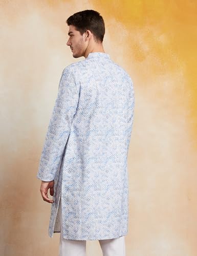 Image of Symbol Premium Men's Embroidery Sequined Long Kurta