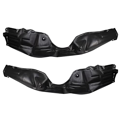 Image of TRQ Front Inner Fender Liner Set Compatible with 2016-2018 Toyota Avalon TO1248209 TO1249209