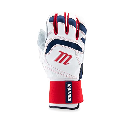 Marucci - 2021 Signature Batting Glove Full WRAP USA (MBGSGN3FW-USA-AL), Standard, Adult Large