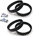 AR-PRO (4 Pack) R0526100 Exact Track Replacement for Baracuda MX8/MX6 In-Ground Pool Cleaner/Made of Premium, Heavy Duty Rubber