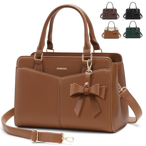 La mejor selección de Bolsas para Dama en Monterrey los 5 más buscados. 46 RAINSMORE Bolsas de Mujer PU Cuero Bolsa de Mano Impermeable Bolsa Tote Mujer con Arco Bolsa Crossbody Hombro Mujer para Casual Compras, Citas,Trabajo, Viaje
