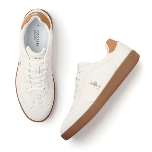 U.S. Polo Assn. USPA | COBA 2.0|Stylish Casual Sneaker Shoes for Man Beige