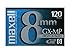 Maxell 8mm Video Cassettes Cassette,8MM Video 168501 (Pack of 2)