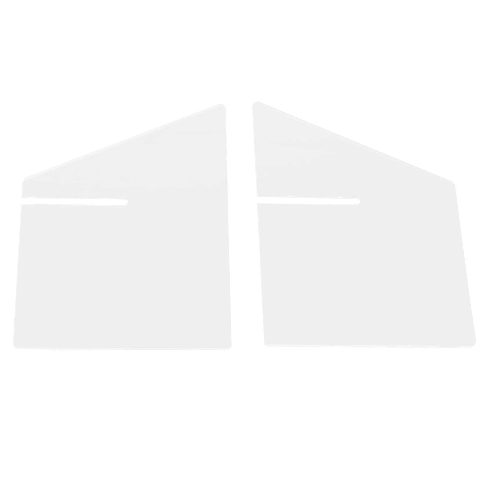 Transparent Acrylic Book Display Stand, Robust Desktop Reading Holder for Students, Musicians, Cooking, Ideal for Displaying Books, Photos, Plates, Craft, with Stylish