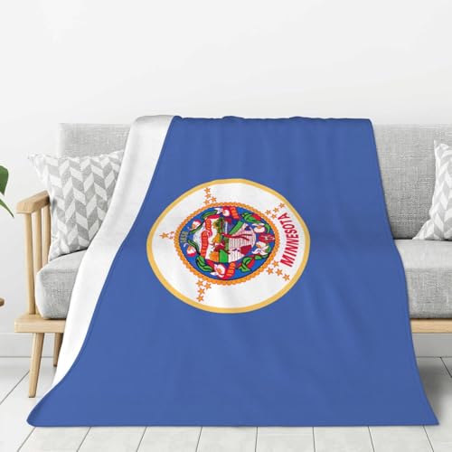 Couverture Minnesota douce pour lit et canapé : confort cocooning au salon comme en camping.