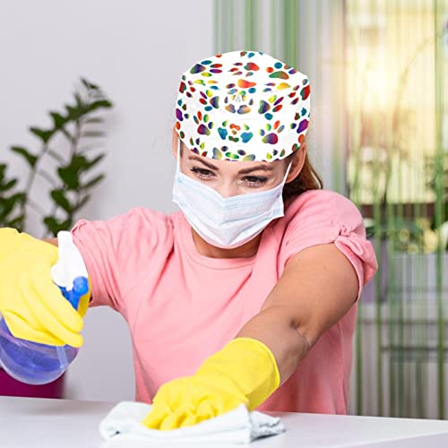 Casquette travail réglable anti-transpiration patte d'animal