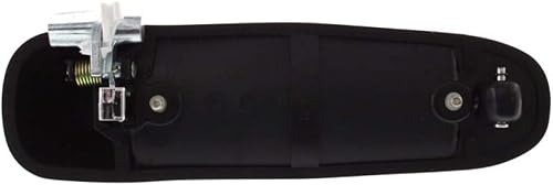 Miniatura 6 de KarParts360 Para Chrysler Aspen Manija de puerta exterior 2007 - 2009  Lado trasero del conductor (palanca cromada)  Carcasa negra