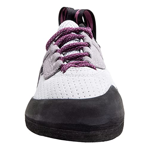 Evolv Elektra Lace Climbing Shoes - Women's Silk White/Grape 8.5 #TOP5