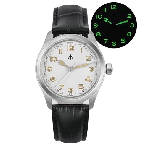 Image of TACTICAL FROG Militado ML08 Field Watch Japanese Sweep VH31 / 515 Movt with Calendar, Men's Military Watch Sapphire Crystal 10 ATM Waterproof Analog Watches for Men