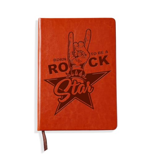 LBWCER Born To Be A Rock Star:Roll Music Fans Notebook Members Of A Rock Band Journal Gifts Rock Party Gifts Classical Music Lover Notebook (ROCK Star)