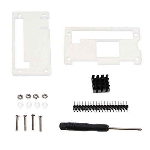 �C���X�g�[���ȒP �A�N�����P�[�X �q�[�g�V���N GPIO 40�s�� �R�l�N�^ �l�W�h���C�o�[ Raspberry Pi Zero�p