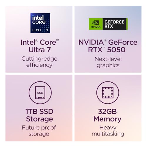 Image of Lenovo IdeaPad Pro 5i - Premium Laptop - Copilot+ PC - Intel Core Ultra 7 Processor 356H - 16 inch 2.8K OLED Display - 32GB RAM - 1TB SSD Storage - NVIDIA GeForce RTX 5050 GPU - Luna Grey