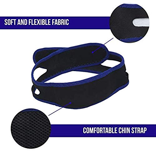 Cinturino sottogola anti-russamento, soluzione