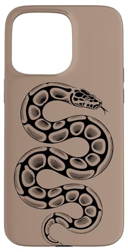 Ball Python Sketch �~�j�}���X�g�� - �u���E�� �X�}�z�P�[�X iPhone 15 Pro Max �p