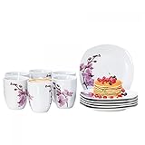 6 Kaffeebecher, 300 ml (max. 350 ml), 85 x 85 x 100 mm, Boden Ø 50 mm, 300 g