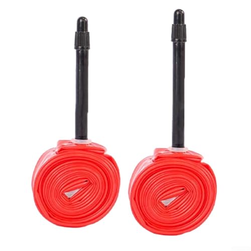 Oniissy 𝟕𝟎𝟎𝐂 𝐓𝐏𝐔 𝐑𝐞𝐧𝐧𝐫𝐚𝐝 𝐒𝐜𝐡𝐥𝐚𝐮𝐜𝐡, Ultraleicht Rennrad Schlauch 29 Zoll, 700 x 35-50C FV 45/65MM| Langlebiger und Leichter TPU-Schlauch für Rennradfahren(2 Stück 45mm)