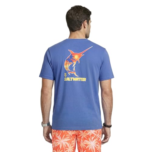 IZOD Men's Performance Fishing Graphic Tee Short Sleeve Shirt