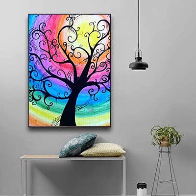 Peinture Diamant 5D Grand Arbre pour Illuminer Votre Décoration Murale