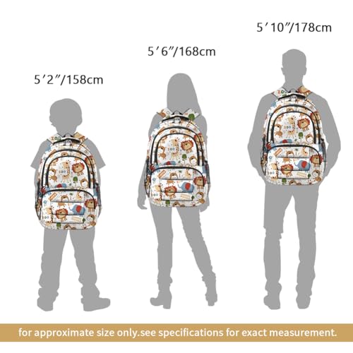 Image of rickyh style School Backpack Travel Bag for Men & Women Lightweight College