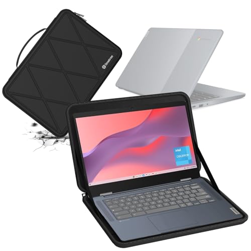 Image of Smatree Hard EVA Protective and Waterproof Sleeve Bag and Case for 14 inch IdeaPad 3 Laptop, Anti-Shock and Waterproof Laptop Case (X8243)