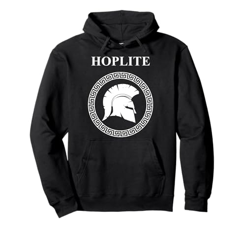 Hoplite Ancient Greek Warrior Corinthian Helmet Pullover Hoodie