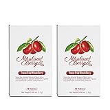 MiralandBerry Freeze Dried Miracle Berry, 24 Halves Berries, Turns Sour Foods to Sweet, Cut Sugar Intake, Food Sweetness Enhancer (2 Pack)
