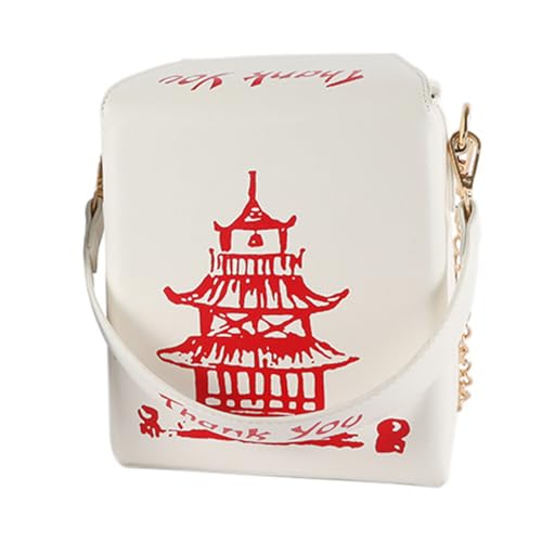 Sac carré en cuir PU avec bandoulière chaîne chic pour femme active