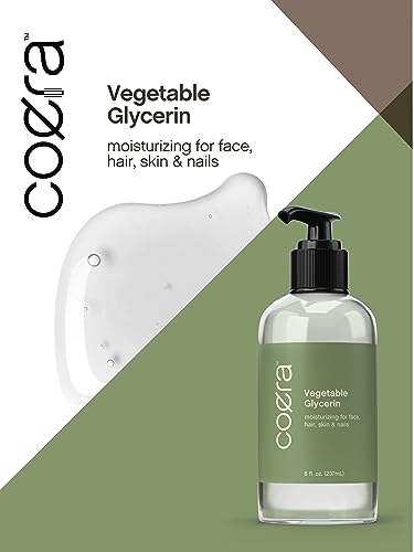 Vegetable Glycerin | 8 Fl Oz | Moisturizing Oil For Face, Hair, Skin & Nails | Free Of Parabens, Sls, & Fragrances #TOP7