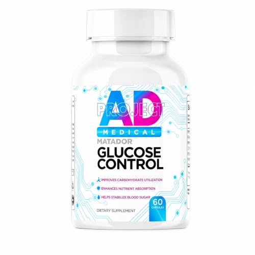 Project AD Matador Glucose Control Dietary Supplement 60 Capsules