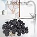 48Pcs Outdoor Faucet Repair Kit, Flat and Beveled Rubber Faucet Washers for Repairing Leaks, Hose Bib Repair Kit