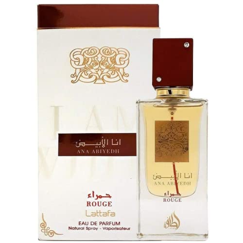 Lattafa Perfumes Ana Abiyedh Rouge for Unisex Eau de Parfum Spray, 2.0 Ounce / 60 ml and Lattafa Bade'e Al Oud, Oud for Glory for Unisex Eau de Parfum Spray, 3.4 Ounce - Image 3