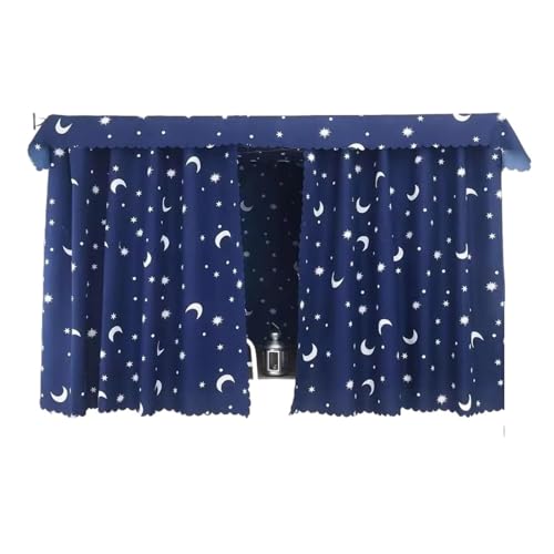 DSAoTeng Cortinas opacas para litera para dormitorio de estudiantes, toldo de privacidad individual, a prueba de luz, transpirable, a prueba de polvo, para habitación universitaria, litera inferior (1