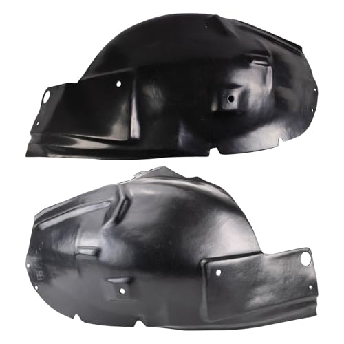 TRQ Front Inner Fender Liner Set Driver & Passenger Side FO1250128 FO1251129 Compatible with 2005-2009 Ford Mustang by TRQ - Used condition - US$29.19