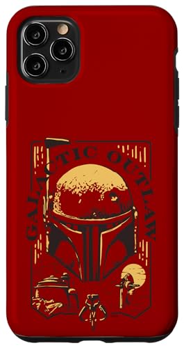 Coque iPhone 11 Pro Max Star Wars Boba Fett Galactic Outlaw