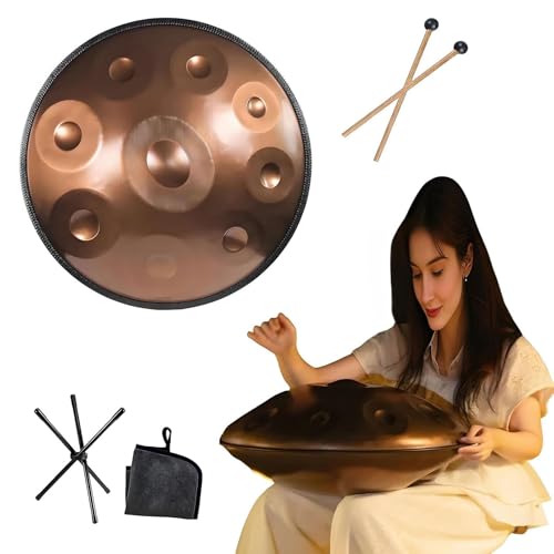 �n���h�p���h���� ��l�p - 9/10/12�� 22�C���` �X�`�[���n���h�p���Ŋy�� �L�����[�o�b�O�t�� �n�[���j�b�N�n���h�h�����y�� �ґz ���K �T�E���h�q�[�����O�p(Gold,432HZ/12Note)