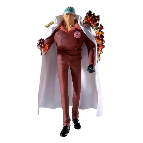 One Piece SAKAZUKI AKAINU The Departure - The Shukko Loggia - Figura Estatua coleccionable - Altura 17 cm, color rojo