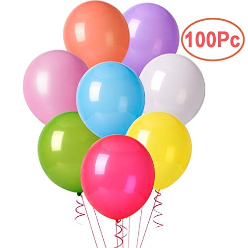 Cookey - Aookey. Ballons Multicolores. 100 unités.