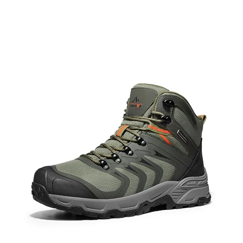 NORTIV 8 Men's Waterproof PRO Hiking Boots Outdoor...